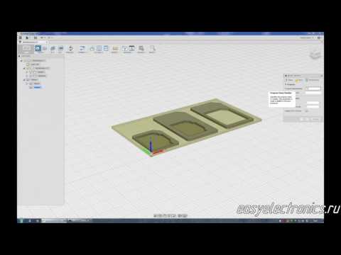 Видео: Autodesk Fusion 360. CAM процессор. Создаем программу фрезерной обработки.