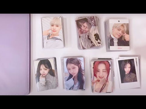 Видео: организация k-pop карт: txt, illit, enhypen, &team, le sserafim