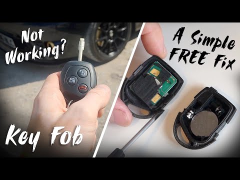 Видео: Не работает брелок Ford с тремя кнопками. Попробуйте это простое решение — Ep82