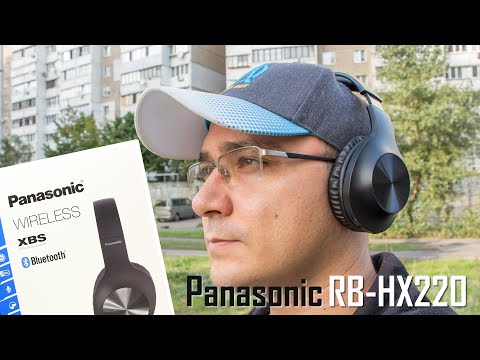 Видео: Выглядят дороже, Играют лучше! Беспроводные наушники Panasonic RB-HX220 - обзор