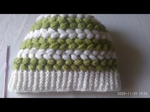 Видео: 2 қисм. Иссиķķина шапка 4 ёшли болалар учун (бубончик)/Shapka kryuchokda/Зимняя шапка крючком