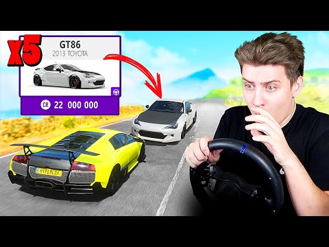 Видео: ПОКУПАЮ ВСЕ МАШИНЫ КОТОРЫЕ УВИЖУ, но В 5 РАЗ ДОРОЖЕ! (Forza Horizon 4 на Руле)