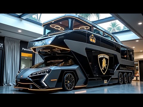 Видео: 2026 Lamborghini Motorhome — роскошный суперкар на колесах