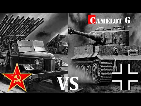 Видео: Катюша против немецких танков. Как Катюши прямой наводкой били по танкам! Документальный фильм