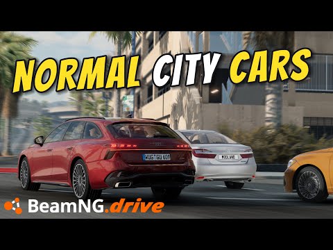 Видео: Модификации обычных городских автомобилей для BeamNG Drive