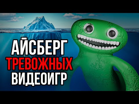 Видео: Айсберг ТРЕВОЖНЫХ видеоигр