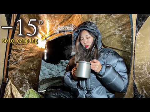 Видео: Один на холоде, в кемпинге у подножия горы/Выпивка в одиночестве в Гальбитанге