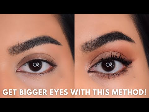 Видео: 5 СЕКРЕТНЫХ СОВЕТОВ, КАК СДЕЛАТЬ ГЛАЗА БОЛЬШЕ | Макияж для маленьких глаз #макияжглаз #маленькиег...