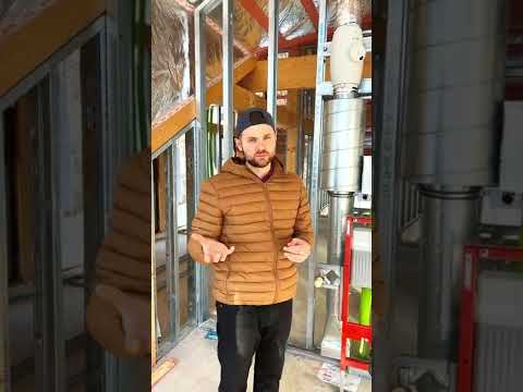 Видео: Правильная приточная и вытяжная вентиляция в доме Фахверк, рассказываем как это сделано