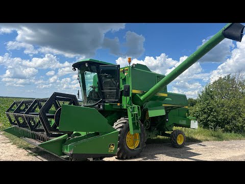 Видео: Для тих хто шукає ідеал !! ТОП стан!! З Німеччини John Deere 1177 s2 1991р. 4,25м шумахер