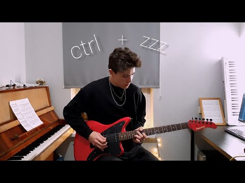 Видео: Пошлая молли - ctrl+zzz (guitar cover, кавер на гитаре)
