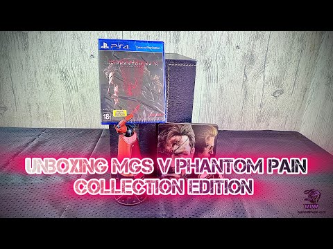Видео: Unboxing/Распаковка Metal Gear Solid V Phantom Pain Collection Edition PS4