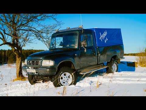 Видео: ИХ ВСЕГО 100 ШТУК. ГАЗ АТАМАН.