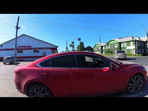 Видео: Прогулка по Архангельску. Соломбала. Советская. Набережная Северной Двины. 22.07.2025