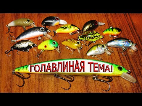 Видео: Голавлиная тема: Salmo Tiny, Usami Kabu, Strike Pro Baby Pro...