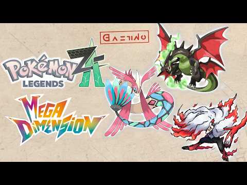 Видео: НОВЫЕ МЕГАЭВОЛЮЦИИ для DLC Pokémon Legends Z-A!