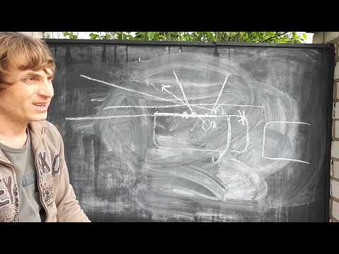 Видео: Слепая зона. Рисуем на доске.