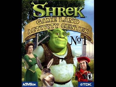 Видео: Прохождение Shrek 2 Activity Center | №1 | часть 2 поймай кота и баг с ослом.