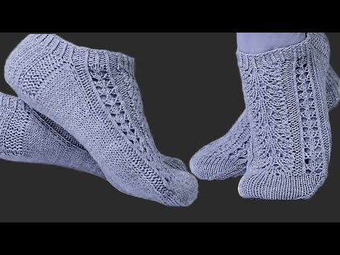 Видео: Красивые носочки спицами. Просто и быстро.#(2025.)