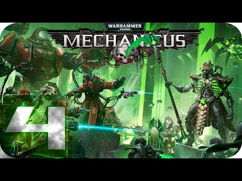 Видео: Warhammer 40000: Mechanicus - Очень сложно! - Прохождение #4 Крит 70%