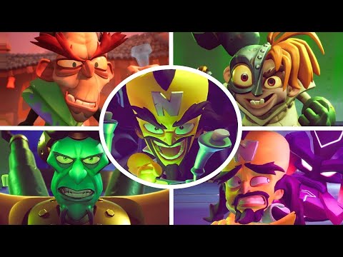 Видео: Crash Bandicoot 4: It's About Time. Все боссы.