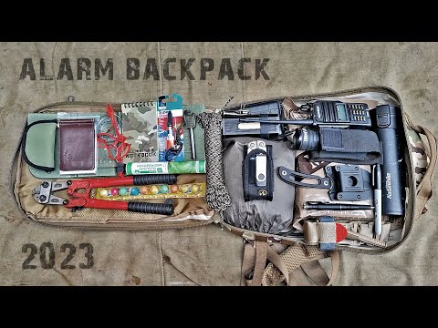 Видео: Мой набор выживания 2023/@Corcoran ALMy Urban Get Home Bag/Alarm backpack