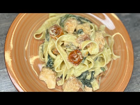 Видео: ♨️ ПАСТА ФЕТУЧИНИ С Семгой 🍝 сливочная . Пальчики оближешь