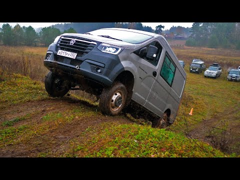 Видео: Проверили у канала НЕ ТОРМОЗИ СОБОЛЬ НН 4Х4 против УАЗ Буханка и Mitsubishi Delica