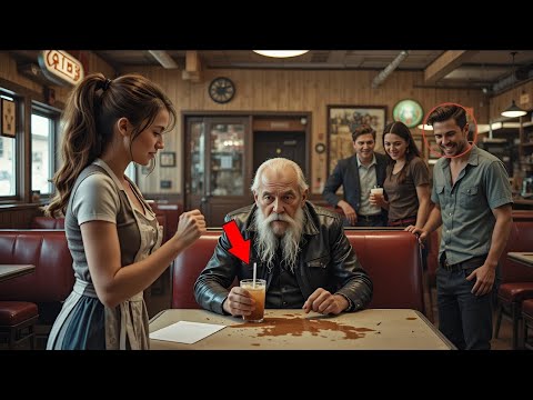 Видео: Официантка Спасает Байкера От Хулиганов — Её Увольняют. Через 2 Часа Приезжают 500 Байкеров!