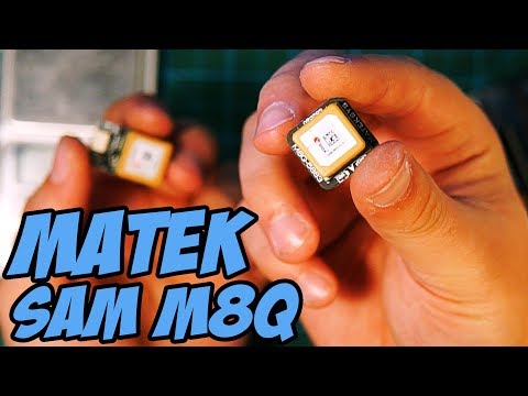Видео: ☀ Топовый GPS модуль в микро форм-факторе. Обзор и тест. [Matek SAM-M8Q]