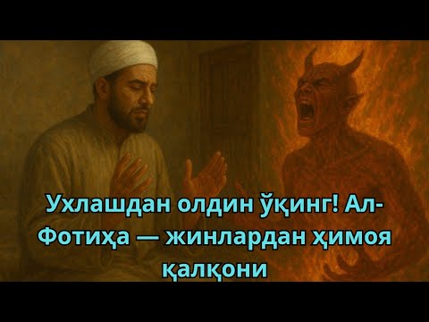 Видео: Ухлашдан олдин ўқинг! Ал-Фотиҳа — жинлардан ҳимоя қалқони”