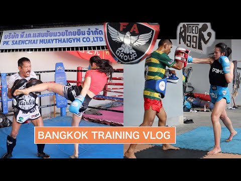 Видео: Видеоблог о тренировках по тайскому боксу (Бангкок, Таиланд, 2022) — T Dedd 99, F.A Group, P.K Sa...