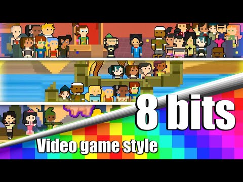 Видео: ⚡Marathon⚡​ Отчаянные герои 8-битный стиль видеоигры 🕹️​ (All Seasons) от Gonza Avalos 🎮​