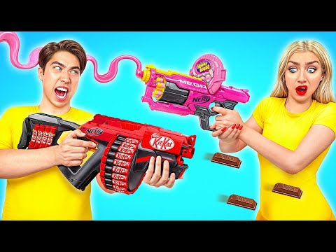 Видео: 100 Слоев Конфет vs Льда от Multi DO Challenge