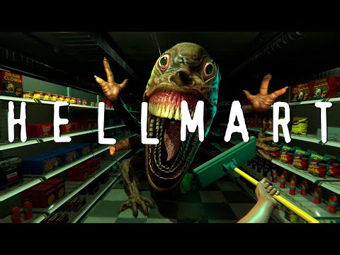 Видео: ЕЩЕ ОДНИ УЖАСЫ В СУПЕРМАРКЕТЕ ► HELLMART ДЕМО