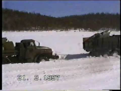 Видео: Дальнобойщики Олекминска. Часть 1(зимник, апрель 1997)