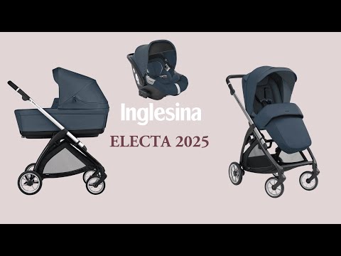 Видео: Inglesina Electa 2025 — лёгкая городская коляска для новорожденного