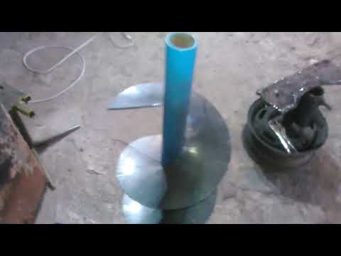 Видео: прес для витків шнека гідро- механічний саморобний.