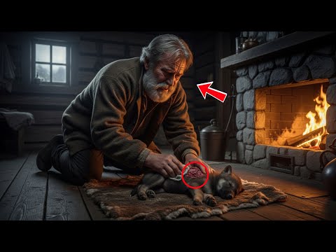 Видео: Он спас волчонка от ледяной бури, но настоящая битва ждала его впереди — битва с людьми