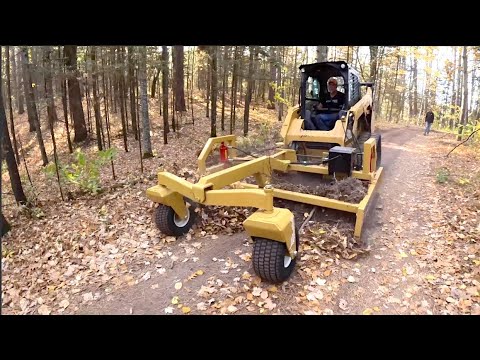 Видео: Самый передовой дорожный грейдер в мире!