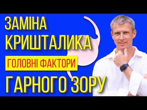 Видео: О чем не нужно разговаривать с хирургом и на что обратить внимание перед заменой хрусталика