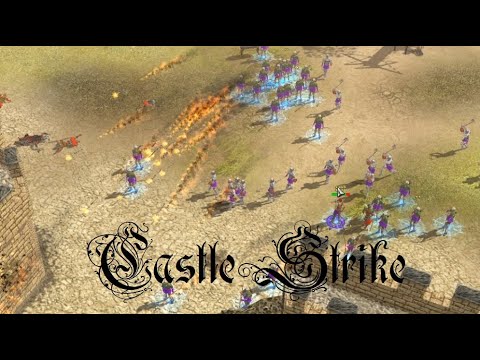 Видео: Castle Strike - Против троих ботов