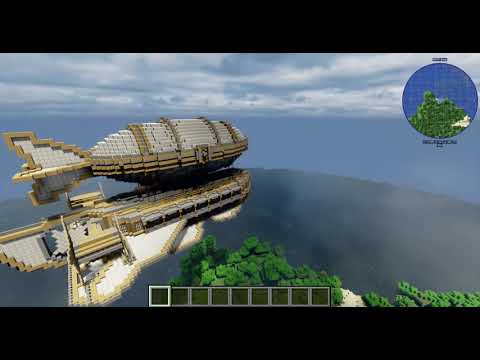 Видео: Minecraft Create-Clockwork Дирижабль