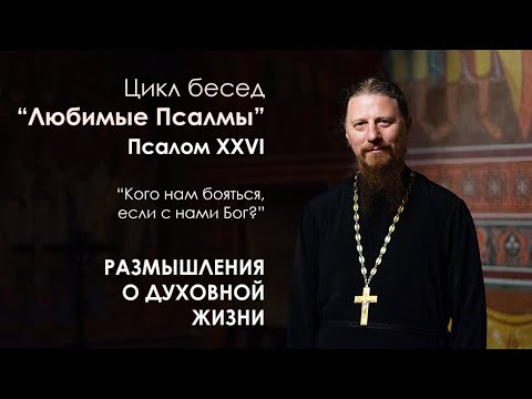 Видео: 26 Псалом. Кого нам бояться, если с нами Бог?  - протоиерей Роман Ледин