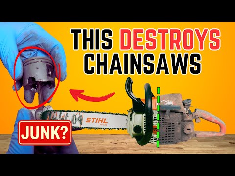 Видео: Я восстановил сломанную бензопилу Stihl. Вы не поверите...