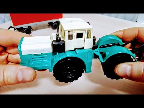 Видео: Советский трактор "Кировец" К-701 модель 1:43 из коллекции.