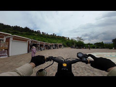 Видео: Кисловодск. Насыщенная прогулка на электросамокате WHITE SIBERIA NERPA PRO камерой DJI Action 2.