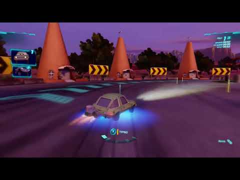 Видео: Тачки 2 (Xbox 360) - Боевой Заезд - 3 круга - Тяжелая Сложность - Спринт "Радиатор" - Эйсер