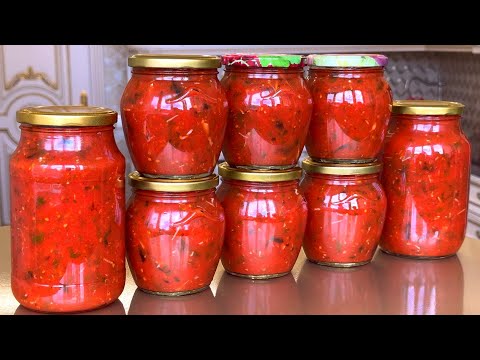 Видео: Самая ВКУСНАЯ Аджика на зиму👍1 Секретный Ингредиент и Вкус Получается Обалденный!Прабабушка научила