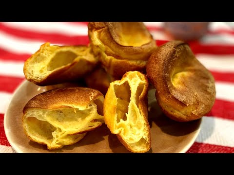 Видео: Булочки на завтрак без дрожжей за 30 минут. Всего 3 ингредиента и минимум времени. Поповеры рецепт